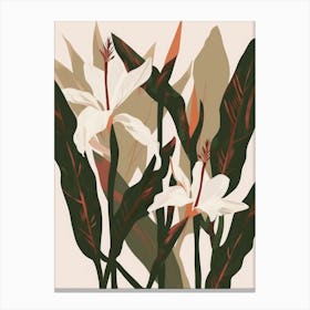 Tropical Flowers 13 Canvas Print