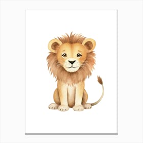 Lion Cute Canvas Print