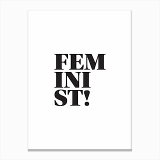 Feminist Canvas Print