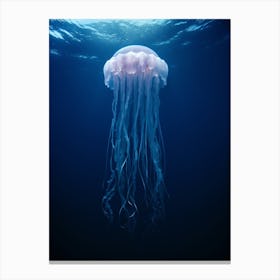 Comb Jellyfish Ocean Realistic 2 Canvas Print