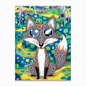 Fox. 1 Canvas Print