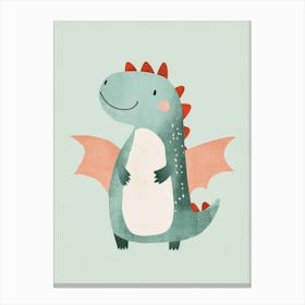 Nursery dynosaur Canvas Print