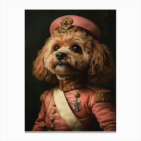 Regal Cockapoo Canvas Print