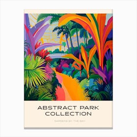 Abstract Park Collection Poster Gardens By The Bay Singapore 4 Canvas Print