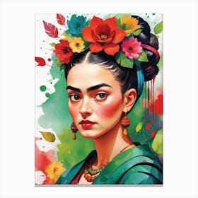 frida kahlo 10 Canvas Print