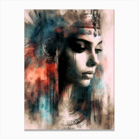 Cleopatra Portrait Artwork 51 Canvas Print