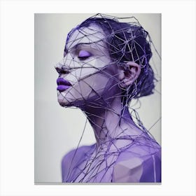 Wire Sculpture Canvas Print