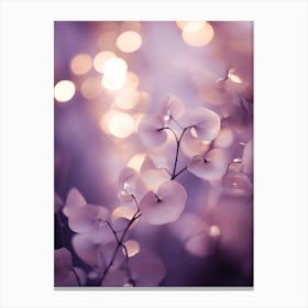 Purple Macro Detail Canvas Print