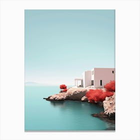 Greek island Canvas Print