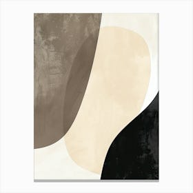 Neutral Simplicity Minimalist Style Canvas Print