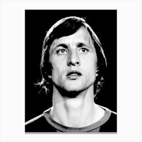 Johan Cruyff 3 Canvas Print