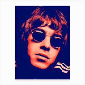 liam gallagher oasis britpop music band 12 Canvas Print