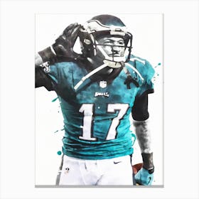 Alshon Jeffery Philadelphia 1 Canvas Print