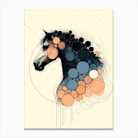 Creative Horse Beauty Illustration Nr 119 Canvas Print