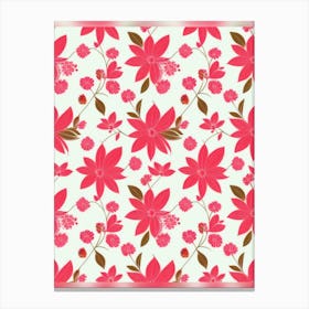 Floral Pattern 15 Canvas Print