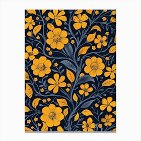 Floral Pattern 15 Canvas Print