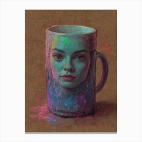 Mug Painting Canvas Print