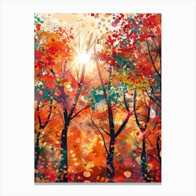 Autumn Trees 38 Canvas Print