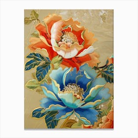 Chinese Flower Painting 63 Canvas Print