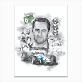 Jack Brabham Canvas Print