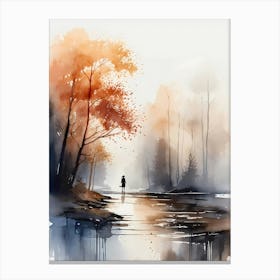 Watercolor Painting 39 Canvas Print