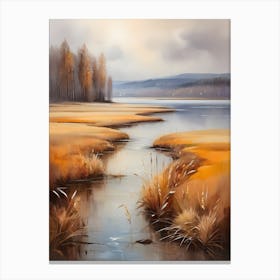 Autumn Landscape . 1 Canvas Print