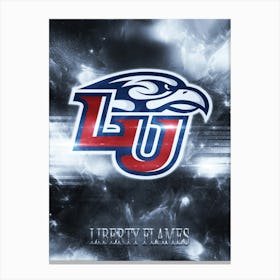 Liberty Flames Canvas Print