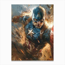 Captain America 18 Canvas Print