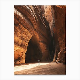 Jordan Canyon Canvas Print