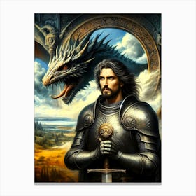 Mystical Fantasy Illustration 173 Canvas Print