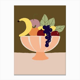 Fruit Bowl 3 Canvas Print