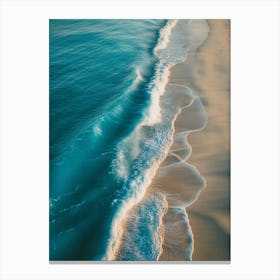 Sand And Waves 4 Canvas Print