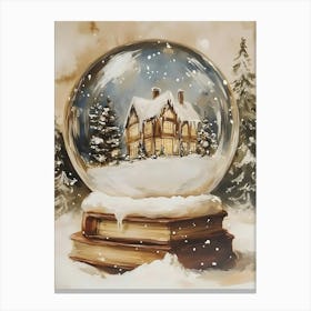 Snow Globe 4 Canvas Print