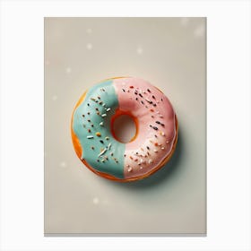 Donut Canvas Print