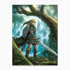 Legend Of Zelda Canvas Print