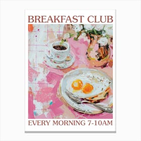 Breakfast Club Eggs Benedict 3 Canvas Print