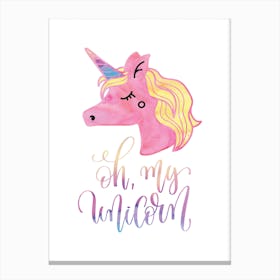 My Unicorn Canvas Print