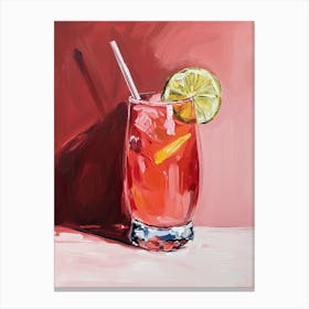 Cocktail, Mid Century Canvas Print