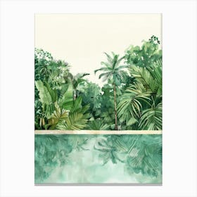 Tropical Jungle 5 Canvas Print