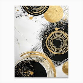 Abstract Circles Canvas Print 20 Canvas Print