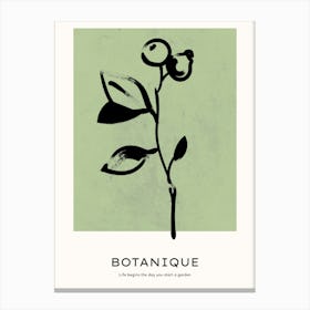 Bohemian Botanique Canvas Print