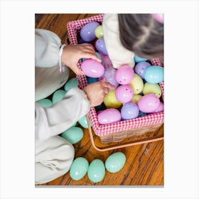 Easter Egg Hunt Canvas Print