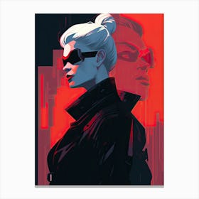 Black Widow Canvas Print