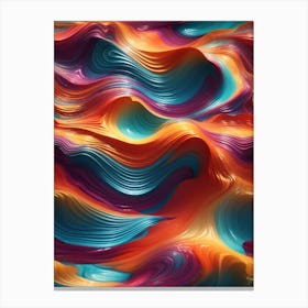 Abstract Painting Print     Canvas Print