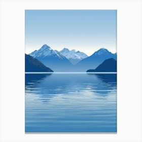 Lake - Lake Stock Videos & Royalty-Free Footage Canvas Print