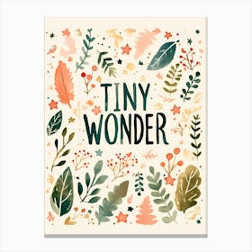 Tiny Wonder Canvas Print