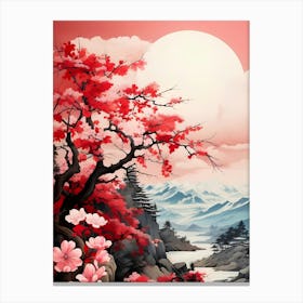 Asian Landscape Canvas Print