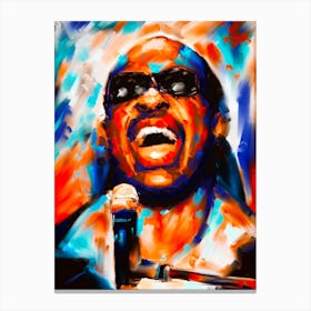 Stevie Wonder Canvas Print