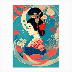 Geisha 108 Canvas Print