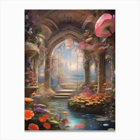 Lily Garden Canvas Print